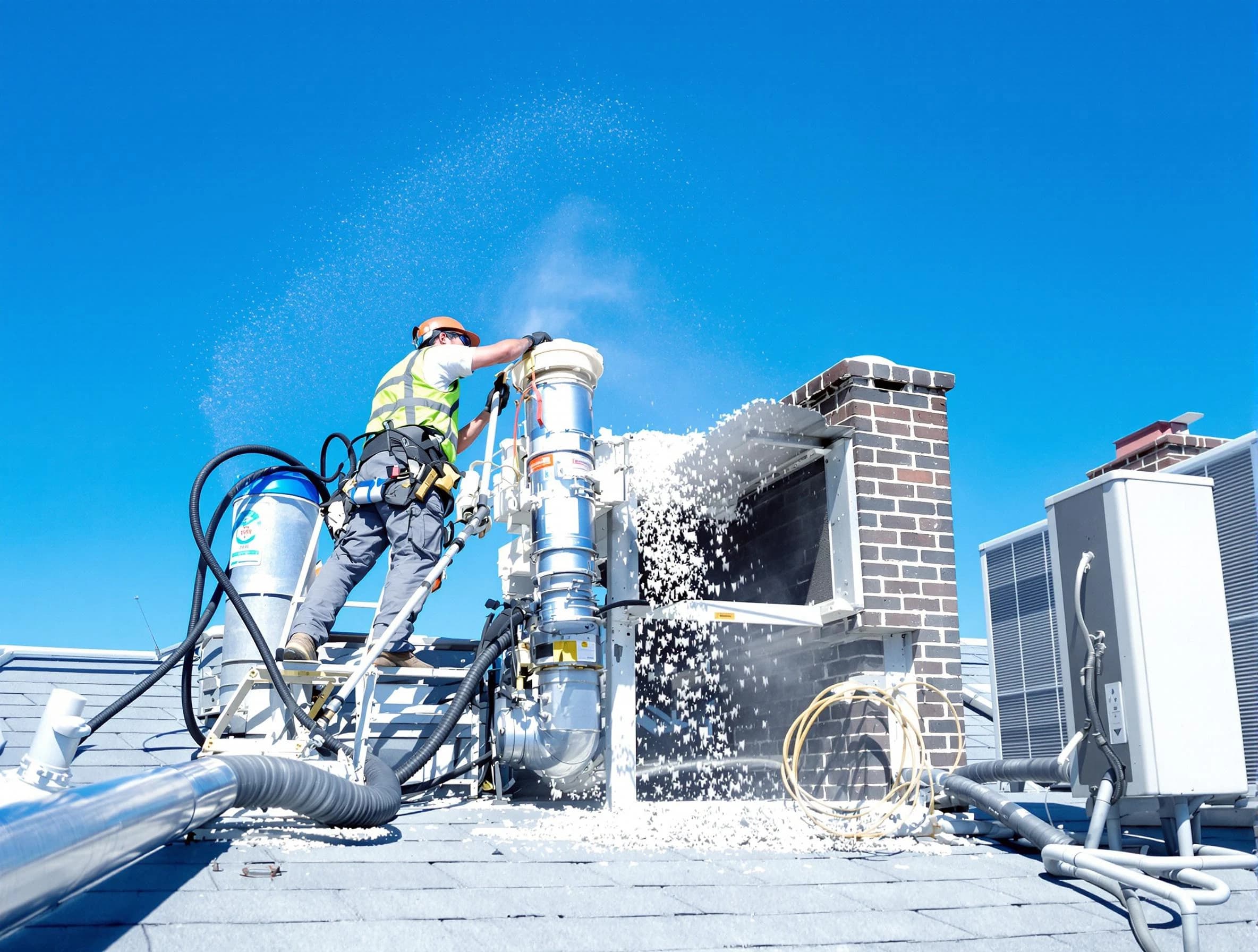 Expert roof dryer vent cleaning by Norwood Dryer Vent Cleaning in Norwood