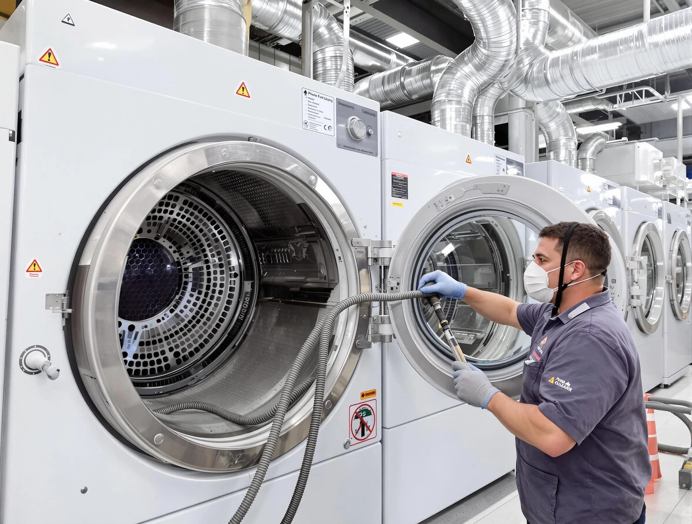 Industrial-grade dryer vent cleaning by Norwood Dryer Vent Cleaning in Norwood