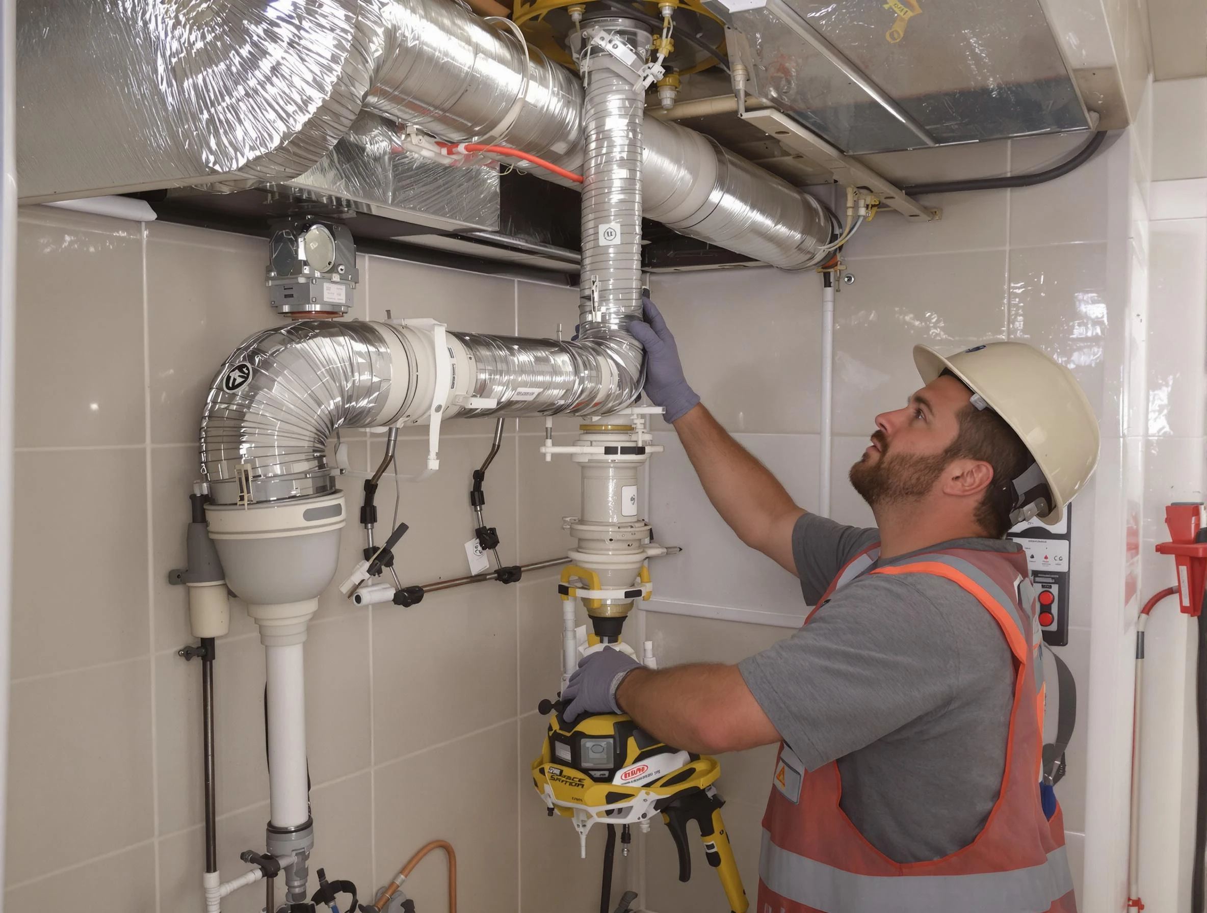 Norwood Dryer Vent Cleaning expert performing professional dryer vent repair and installation in Norwood